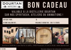 Dourtan bon cadeau
